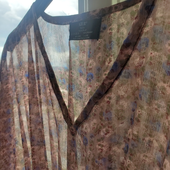 Floral Kaftan Made in India - Picture 2 of 5